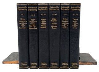 Item #3094 Automobile Engineering, 6 Vols. Ziegler Hayward