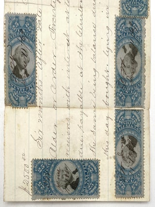 Manuscript Promissory Note for Fraudulent Land Sale, dated June 11, 1869