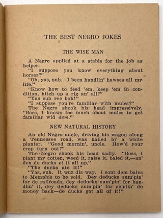 Group of Four African-American Related Little Blue Books