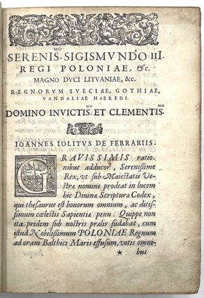 Sacra Biblia, Acri Studio, Ac Dilignetia Emendata...
