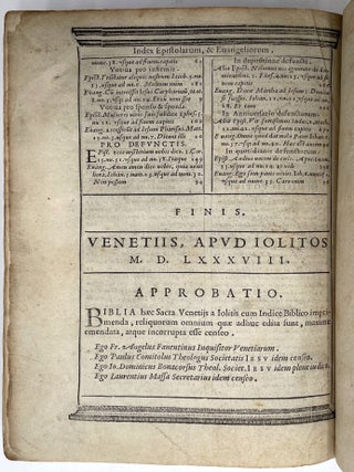 Sacra Biblia, Acri Studio, Ac Dilignetia Emendata...