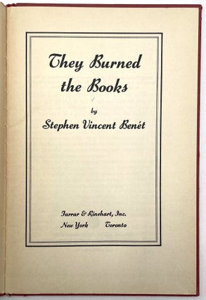 They Burned the Books
