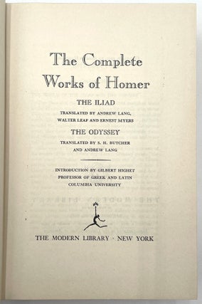 The Iliad and the Odyssey