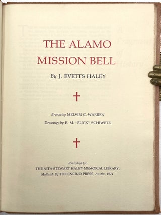 The Alamo Mission Bell [Signed/Limited]