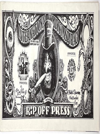Item #3188 The International Comix Conspiracy (Rip Off Press Catalogue). Dave Sheridan, artist