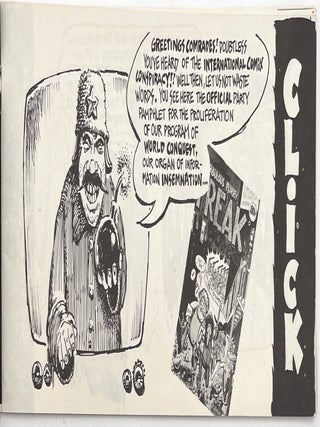 The International Comix Conspiracy (Rip Off Press Catalogue)