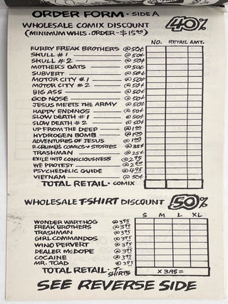The International Comix Conspiracy (Rip Off Press Catalogue)