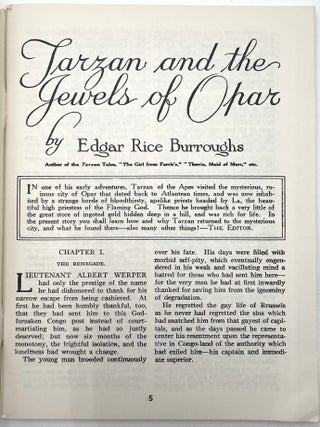 The Burroughs Bibliophile Presents: Tarzan and the Jewels of Opar [Signed by Danton Burroughs]