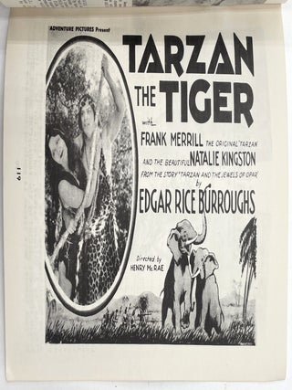 The Burroughs Bibliophile Presents: Tarzan and the Jewels of Opar [Signed by Danton Burroughs]