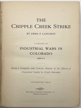 The Cripple Creek Strike [Third Edition]