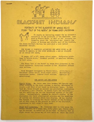 Blackfeet Indians