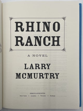 Rhino Ranch [Signed/Limited]