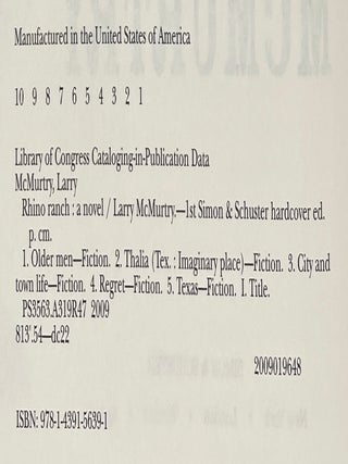 Rhino Ranch [Signed/Limited]