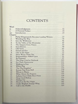 Mountain Meadows Witness [Signed]