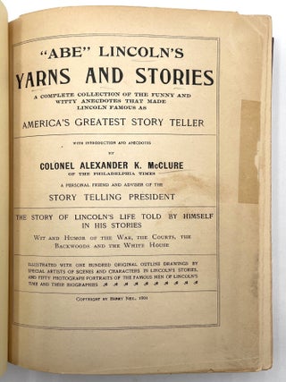 "Abe" Lincoln's Yarns and Stories
