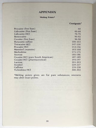 Everything You'll Ever Need to Know About Freebase Cocaine [First Edition]