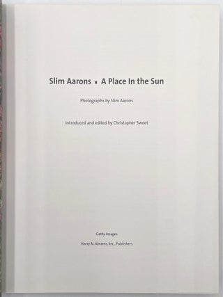 A Place in the Sun [First Edition]