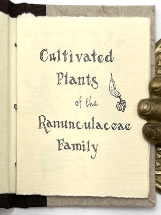 Cultivated Plants of the Ranunculaceae Family [Miniature Books]