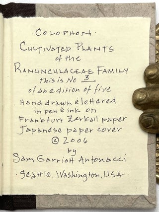 Cultivated Plants of the Ranunculaceae Family [Miniature Books]