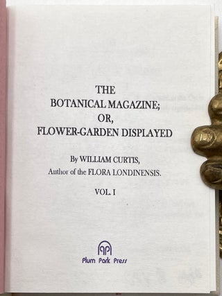 The Botanical Magazine, Vols. 1 &ndash; 8 [Miniature Books]