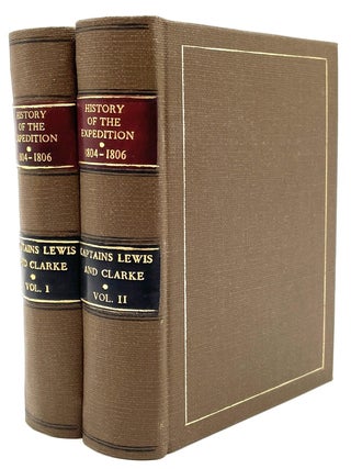 Item #3293 History of the Expedition Under the Command of Captains Lewis and Clarke&hellip;, 2 Vols....