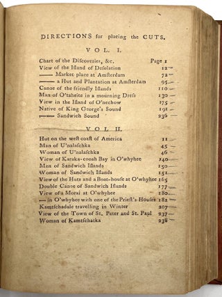 An Authentic Narrative of a Voyage Performed by Captain Cook and Captain Clerke&hellip; Vols. I & II [Third Edition]