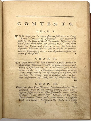 An Authentic Narrative of a Voyage Performed by Captain Cook and Captain Clerke&hellip; Vols. I & II [Third Edition]