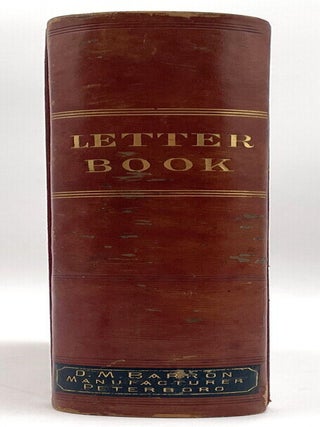Letterpress Copy Book, 1882 to 1893 (Eye, Suffolk, UK)