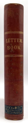 Letterpress Copy Book, 1882 to 1893 (Eye, Suffolk, UK)
