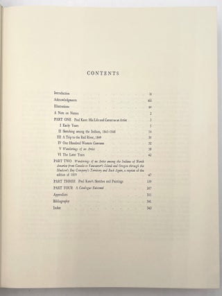 Paul Kane&rsquo;s Frontier [First Edition]