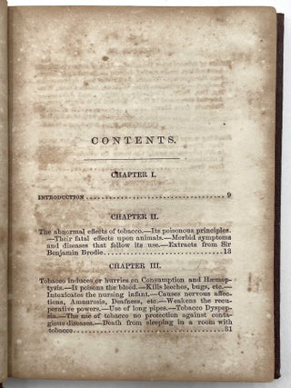 Tobacco; What it Is, and What it Does [First Edition]