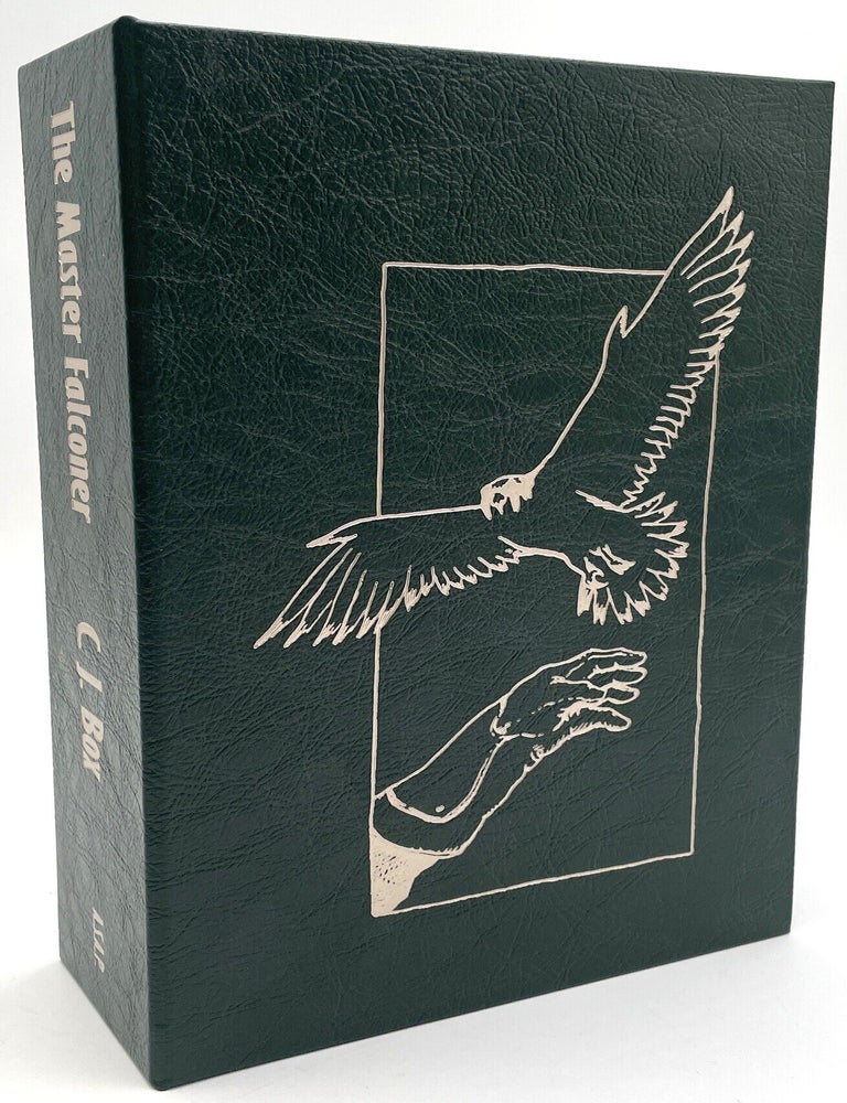Item #3348 The Master Falconer [Signed Collector Copy w/ Signed Print and Leather Falcon Hood]. C. J. Box.