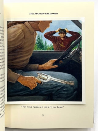The Master Falconer [Signed Collector Copy w/ Signed Print and Leather Falcon Hood]