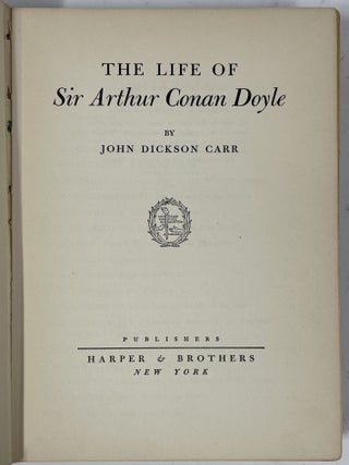 The Life of Sir Arthur Conan Doyle