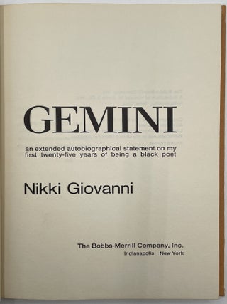 Gemini [Inscribed]