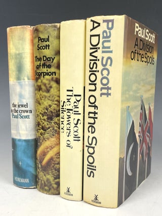 Item #362 The Raj Quartet (First Editions). Larry McMurtry Collection, Paul Scott