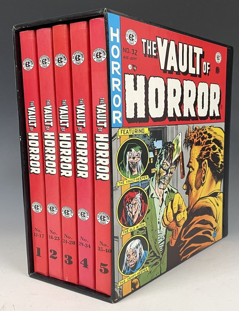 Item #473 The Vault of Horror, 5 Volume Set. EC Comics, John Benson.