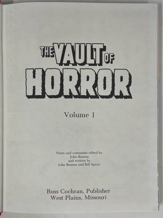 The Vault of Horror, 5 Volume Set