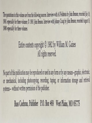 The Vault of Horror, 5 Volume Set