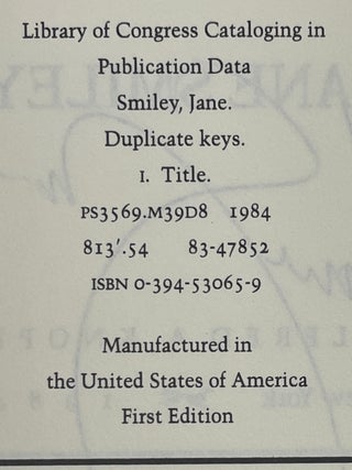 Duplicate Keys