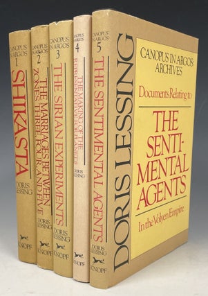 Item #497 Canopus in Argos: Archives, Vols. 1 - 5. Doris Lessing