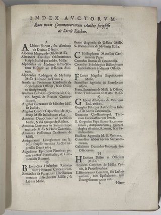 Thesaurus Sacrorum Rituum