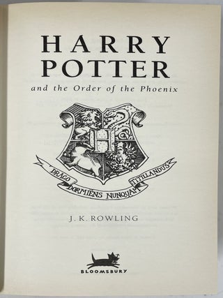 Harry Potter and the Order of the Phoenix