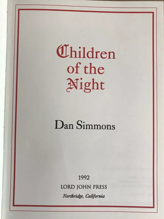 Children of the Night