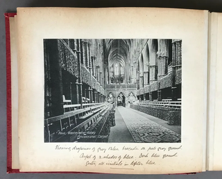 Coronation Album w/ Notes by Katherine Liddell