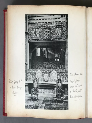 Coronation Album w/ Notes by Katherine Liddell