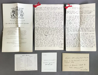 Coronation Album w/ Notes by Katherine Liddell