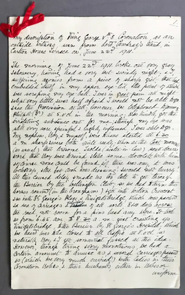 Coronation Album w/ Notes by Katherine Liddell