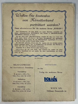 Kokain: Eine Moderne Revue