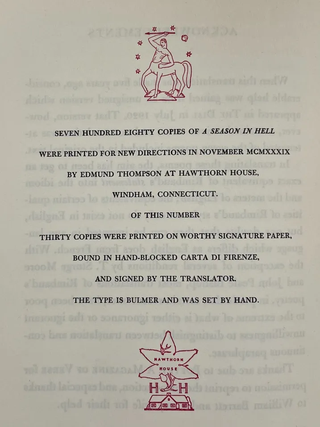 A Season in Hell